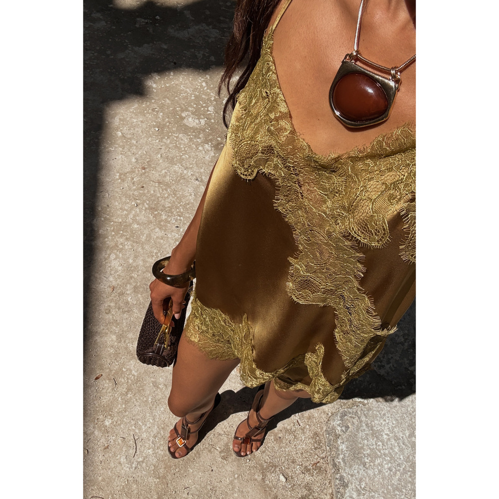 12th Tribe Nina Amber Statement Necklace Size O/SO/S